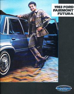 1983 Ford Fairmont Futura Sales Brochure Original