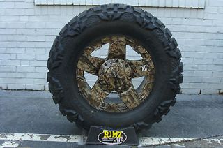 XD ROCKSTAR Wheels G1 Camo 38x15.50R20 Nitto Mud Grappler MT 38 tires