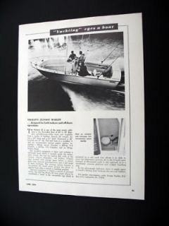 Trojan Marlin 25 ft Boat 1970 print Ad