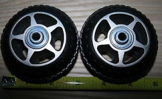 pair of Auto Tire Style Luggage Wheels, size 76mm or 3.0 cool