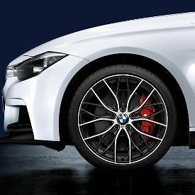 BMW M Performance Double Spoke 405M 20 Wheel Tire Set F30 328i 335i