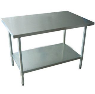 New Stainless Steel Work Prep Table 24 x 36  NSF
