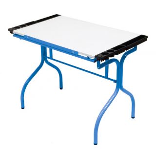 Studio Design RTA Folding Blue Craft/Art/Draw ing Table