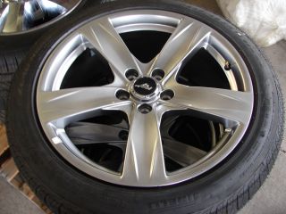 19 2013 Ford Mustang GT 5 Spoke Wheels Rims with Pirelli Tires