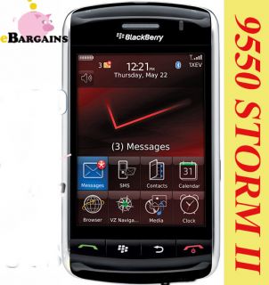 RIM Blackberry 9550 STORM 2 WIFI Phone Verizon Touch UNLOCKED AT T