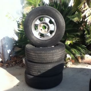 Chevrolet Tahoe 4 Rims and Tires 2001 2011