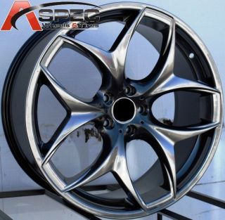 Staggered Y Spoke Wheels 5x120 Rims Fits BMW x5 x6 2008 Present
