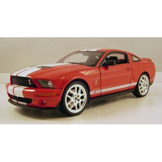 Hot Wheels Elite Diecast Model 1 18 2007 Ford Shelby Mustang GT500 Red