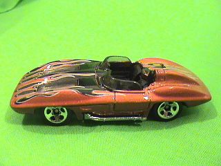 Hot Wheels 2007 Mystery Cars Corvette Stingray with Black Flame