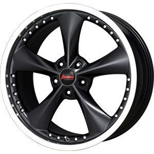 New 20x11 5x114 3 Bravado Americana Black Wheels Rims