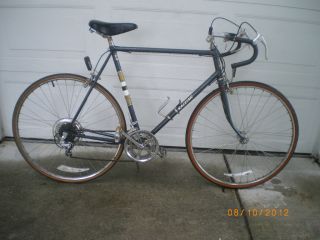 Raleigh mens vintage lightweight racing road bike bicycle 58cm 27 rims