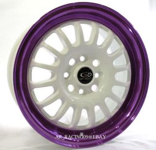 15 Rota Rims Track R Purple Yaris Vera Mini Cooper E30