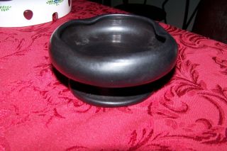 Art Pottery Bowl Crimped Rim Colorado Springs 4D Artist LP