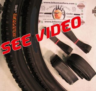 Bike 29 x 2 1 Knobby 2 Tires Tubes Rimstrips CST Comp 29er Bicycle