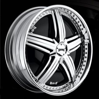 24 Dub Spin Padrone Wheel Set 24X10 Chrome Spinner Rims for rwd 5 6