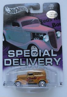 Hot Wheels 34 Ford Special Delivery Limited Edition Diecast 1 64 RARE