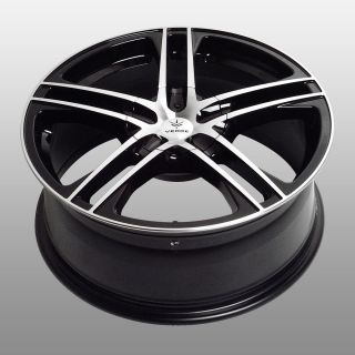 18 Verde V36 Black Mach Lip New Wheels New Tires Fit Nissan Toyota