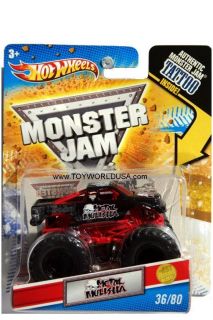 2011 Hot Wheels Monster Jam 36 Metal Mulisha