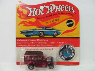 Hot Wheels Redline 31 Ford Woody Classic Rose Pink Blister Pack Buy it