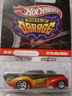 2010 Hot Wheels Phils 41 Pro Mod Willys Coupe★black★