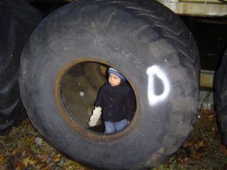 Mud Truck Tire Wheel w O Rim 66 x 43 00 25 NHS 10 Ply Rating D