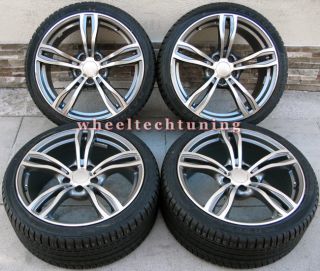 19 BMW M5 Style Staggered Wheels and Tires for 325i 328i 330i 335i Z3