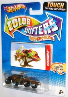 2011 Hot Wheels Color Shifters Hypercolor Ratmobile Touch Sensitive