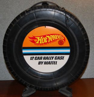 Mattel Hot Wheels 12 Car Rally Case Redline Era