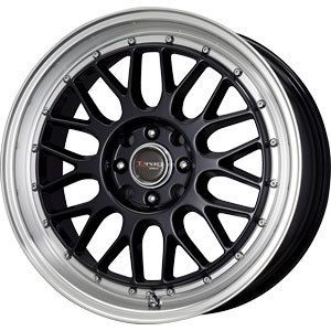 New 17x7 5 4x100 4x114 3 Drag Dr 44 Black Wheel Rim