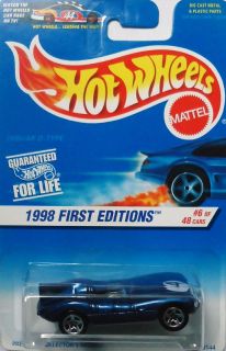 1998 Hot Wheels First Edition Jaguar D Type 6 48 6 of 48 Card