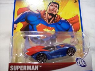 2012 Hot Wheels DC Universe Superman Car   New   HTF