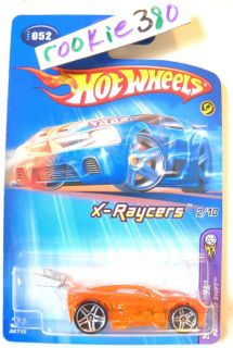 2005 Hot Wheels #52 First Editions PARADIGM SHIFT 2/10 X RAYCERS Clr