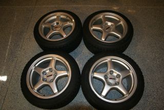 Corvette Rims and Wheels Bridgestone Blizzak Tires 245/45/17   Chevy