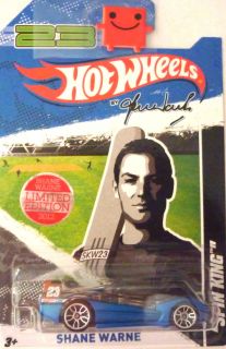Hot Wheels Spin King Shane Warne Limited Edition