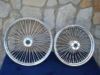 DNA Mammoth Fat Daddy 52 Spoke Wheels 4 Harley Softail Touring