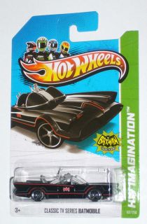 Classic TV Series Batmobile 62 2013 Hot Wheels D Case USA