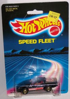 Hot Wheels 1980s Corvette Coupe Speed Fleet Opening Hood 1 64 Scale