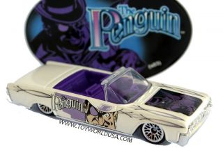 Hot Wheels Batman Ser The Penguin 64 Lincoln Continen