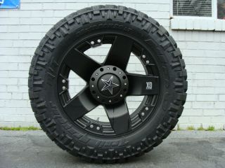 XD Rockstar 775 Black Wheels 285 65 18 Nitto Trail Grappler Tires