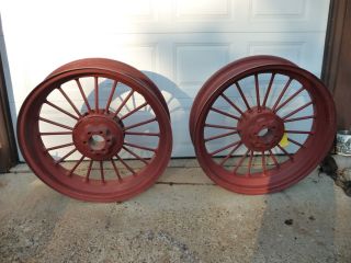 John Deere Unstyled A Round Steel Spoke Wheels B G D H 60 70