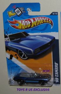 HOT WHEELS 69 CAMARO CONVERTIBLE MUSCLE MANIA GM TOYS R US EXCLUSIVE B