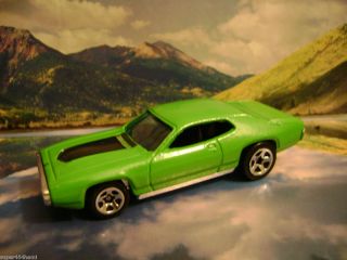 71 Plymouth GTX 2001 Hot Wheels First Editions Series Green