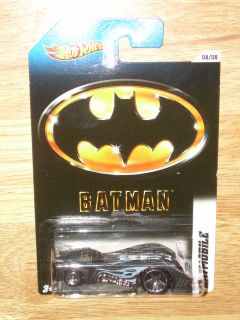 Mattel Hot Wheels 1 64 Scale DC Comics Batman Movie Batmobile 08 08