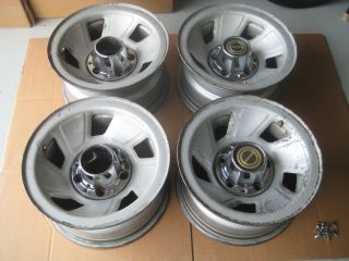 15x7 5 Ford® Bronco F 150 4x4 Wheels Set of 4 with Center Caps FoMoCo