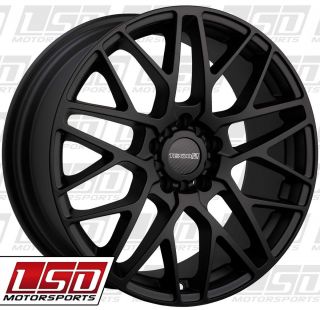19 Tenzo R C10 Black Rims Wheels Nissan 350Z Infiniti G35 Coupe Ford