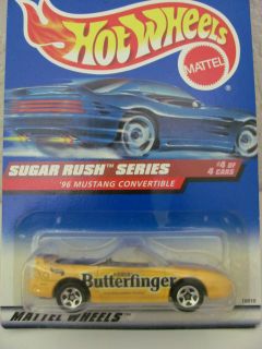 Hot Wheels 1998 Sugar Rush Series 96 Mustang Converti