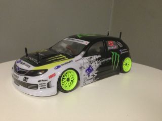 Custom Build 1 10 Remote Control Drift Car RTR RC w Battery Charger