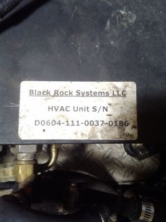 Black Rock Diesel APU Generator Yanmar Heat A C