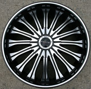 W116 20 Black Rims Wheels Honda Odyssey 98 04 20 x 8 5 5H 35