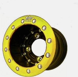Yellow Beadlock Wheels 10 10x9 3 6 4 110 Canam DS450 450 XC MX
